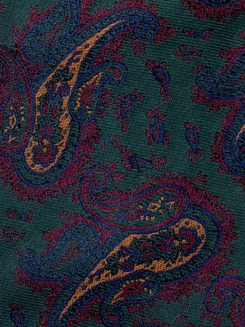 Preppy Paisley Handmade Tie